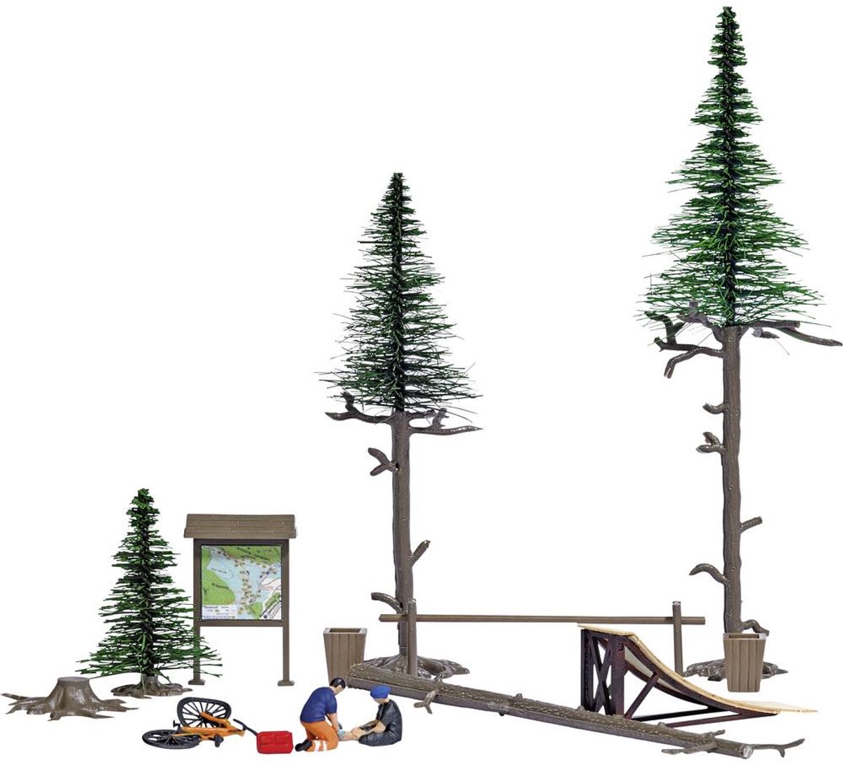 Busch 79825 H0 Actieset fietsongeluk figuren Bouwpakket