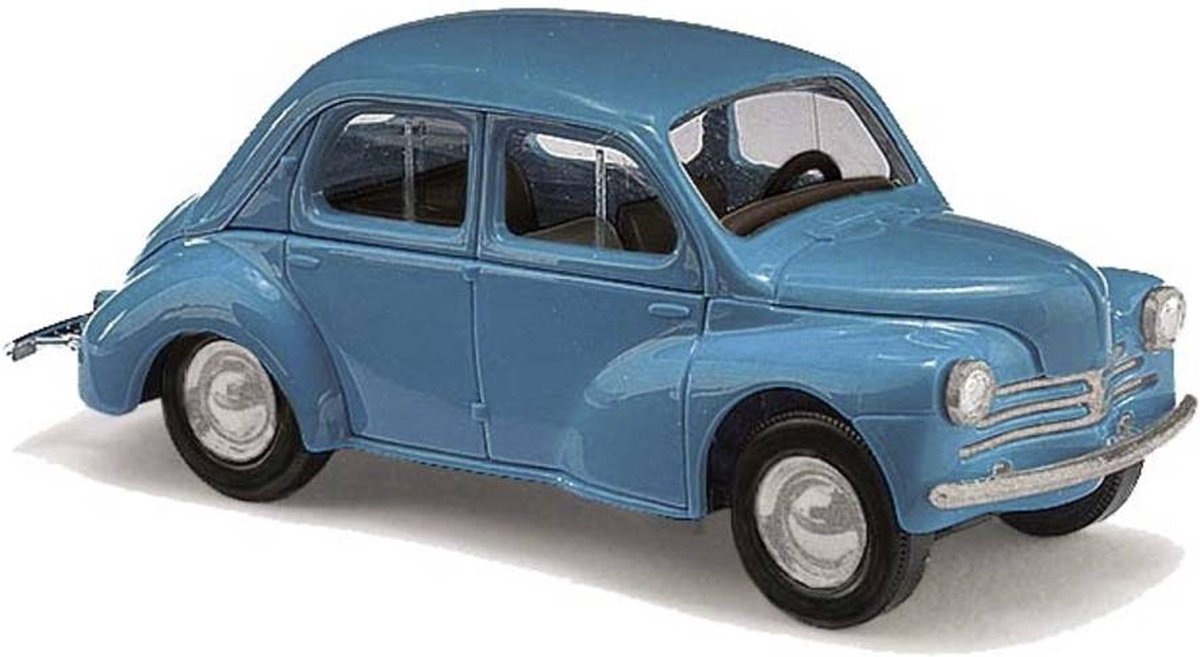 Busch 89111 H0 Auto Renault 4 CV blauw