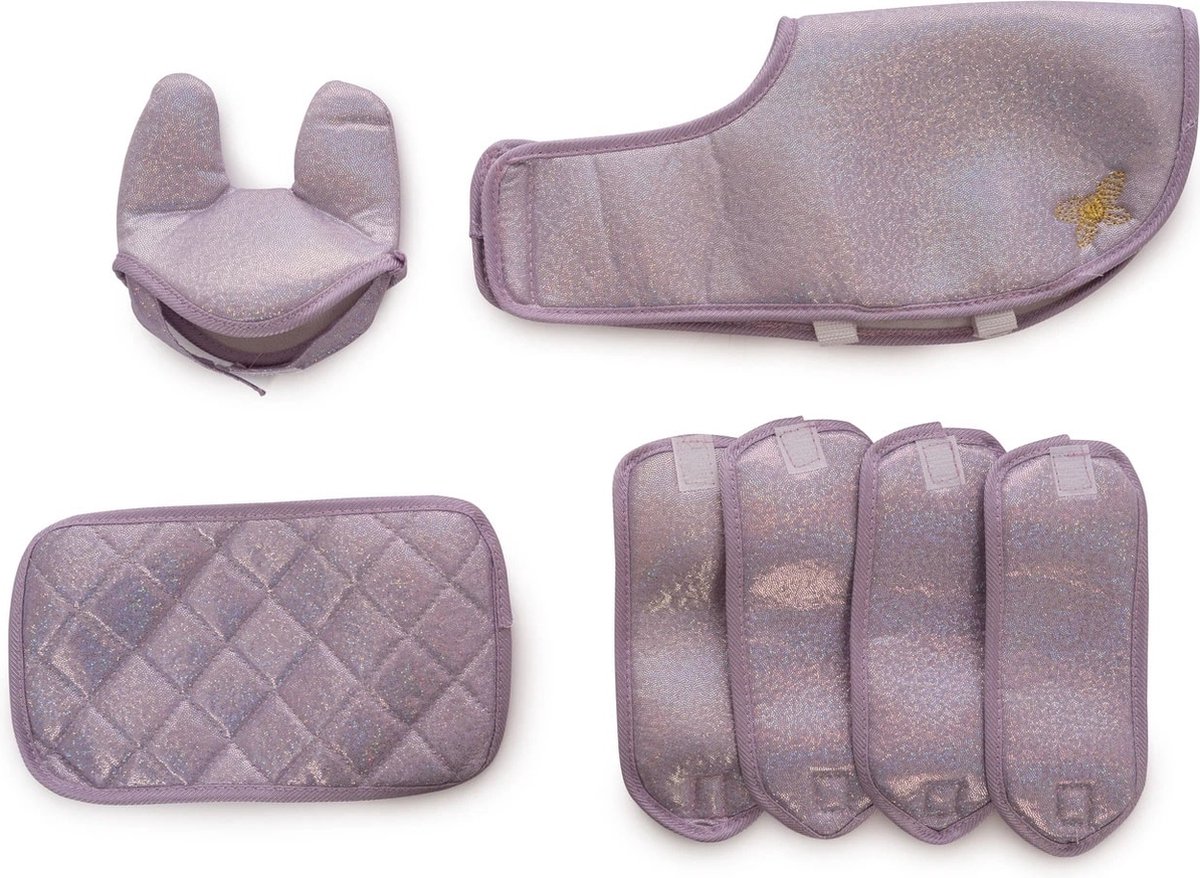 By Astrup Knuffel Paard Accessoires Lila