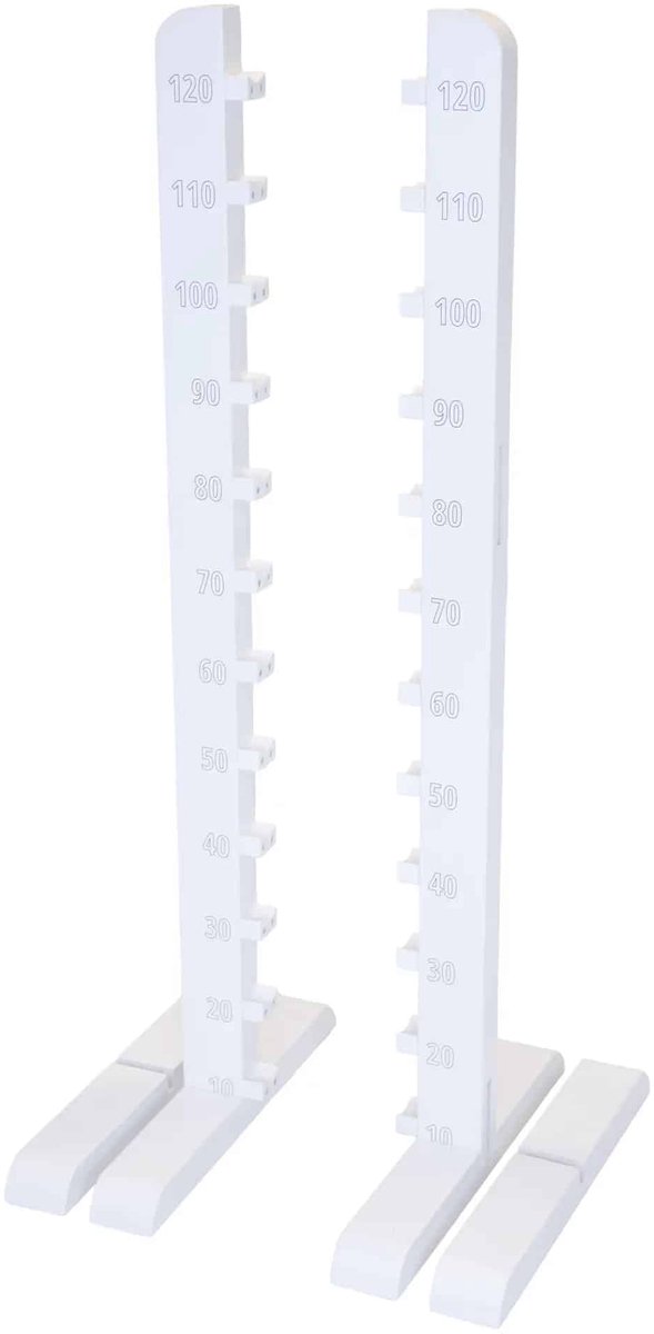 ByAstrup Stokpaard Hindernis Basis Wit