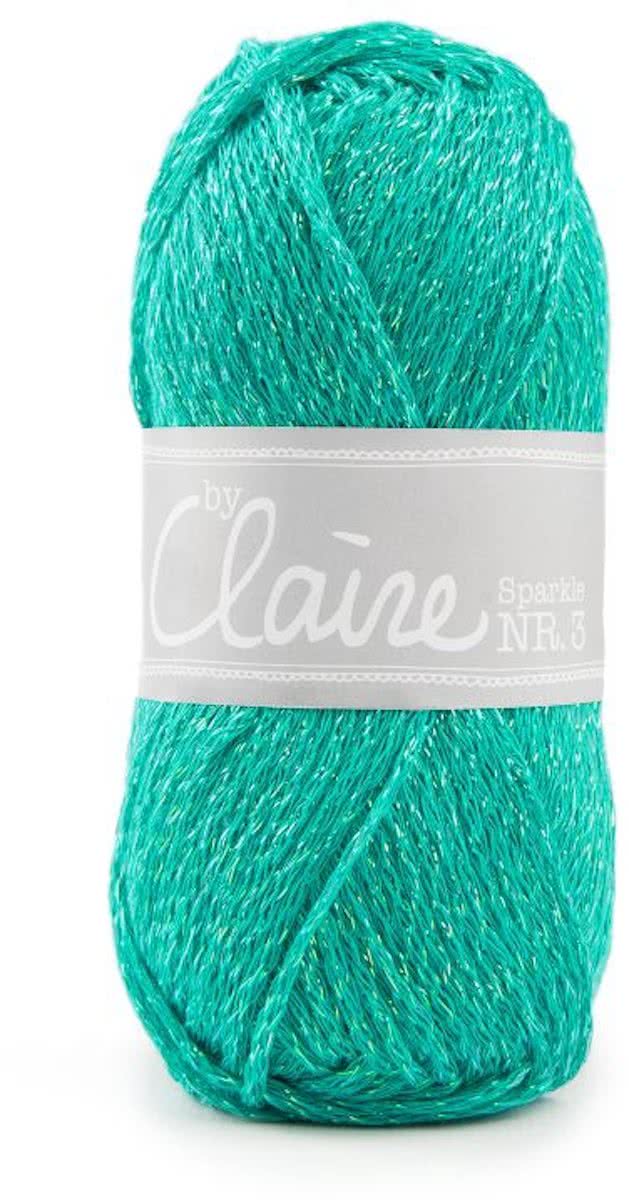 ByClaire nr 3 Sparkle 10 x 50 gram zeeblauw