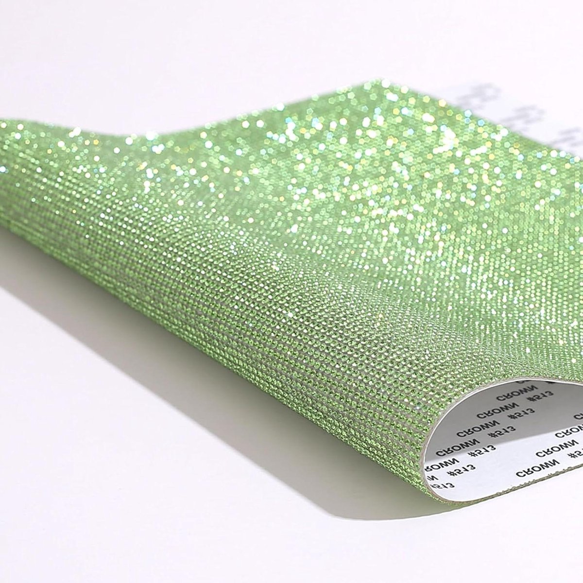 ByShane - Decoratieve kristallen stickers voor auto en kleding in lichtgroen