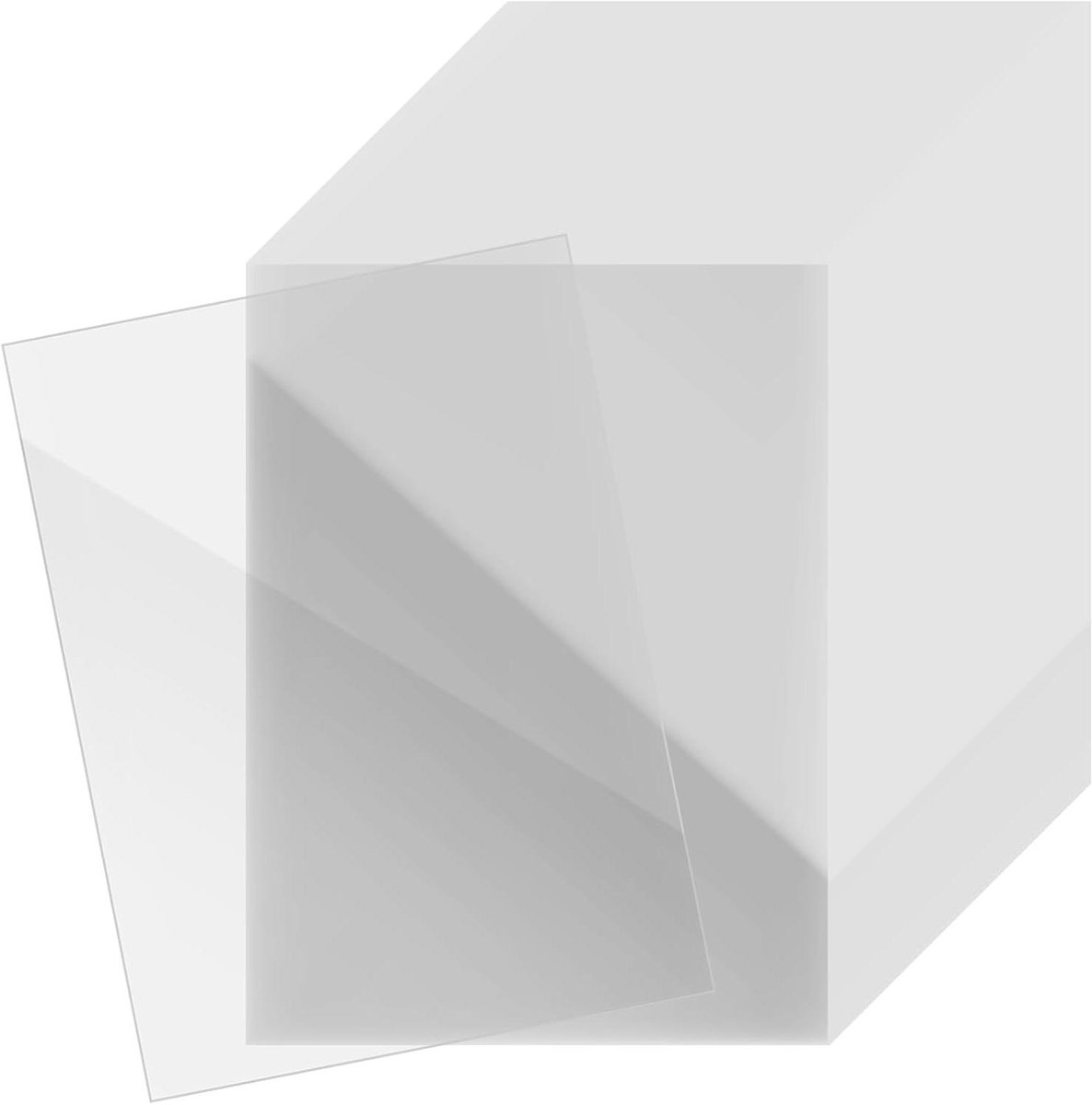 ByShane - Kaarthoesjes van 400 count voor standaard formaat ruilkaarten - Transparant - Bescherming voor dubbele mouwen