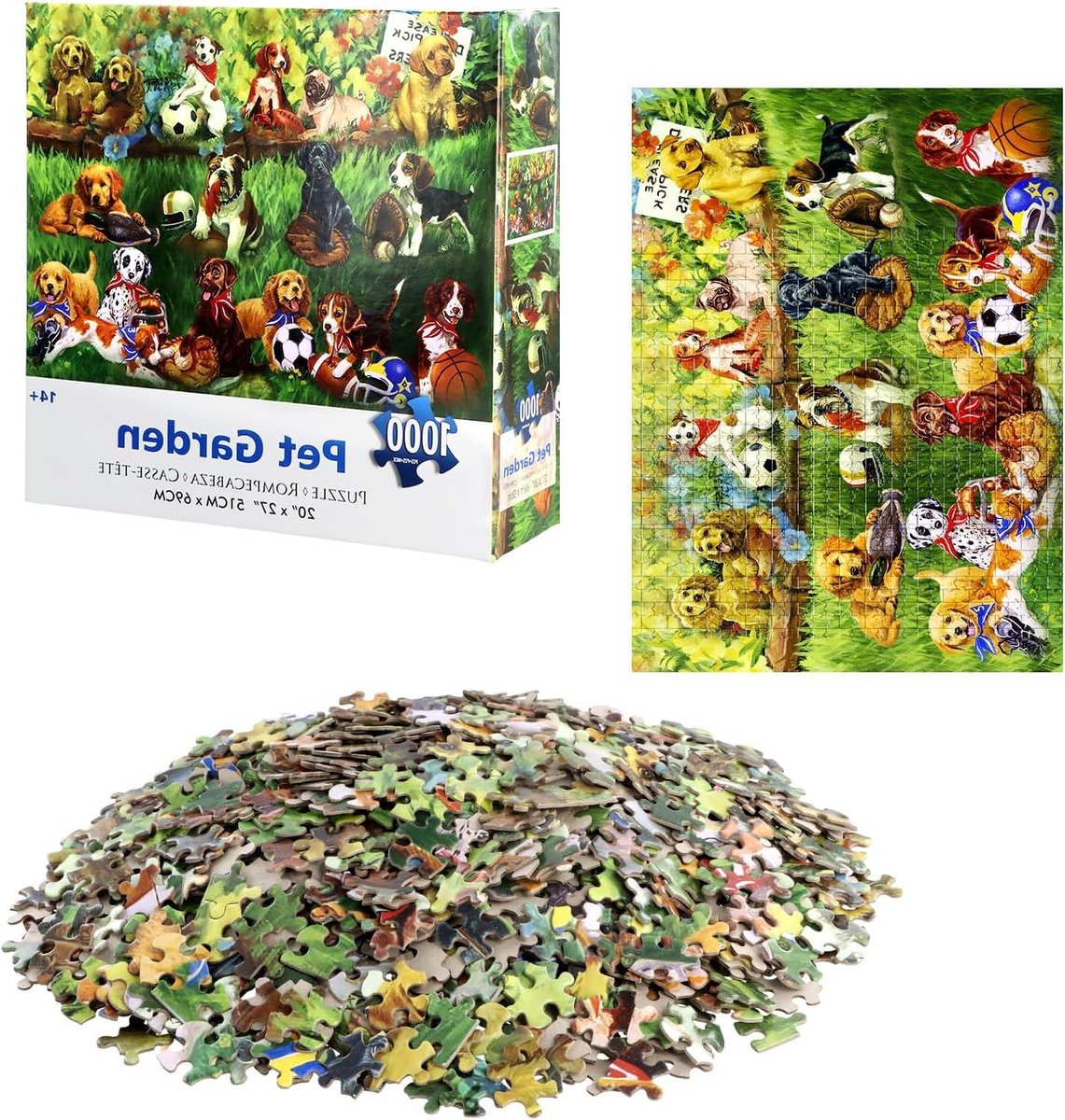 ByShane - Legpuzzel met Dierentuin Thema - 1000 Stukjes - Geschikt voor Tieners en Volwassenen