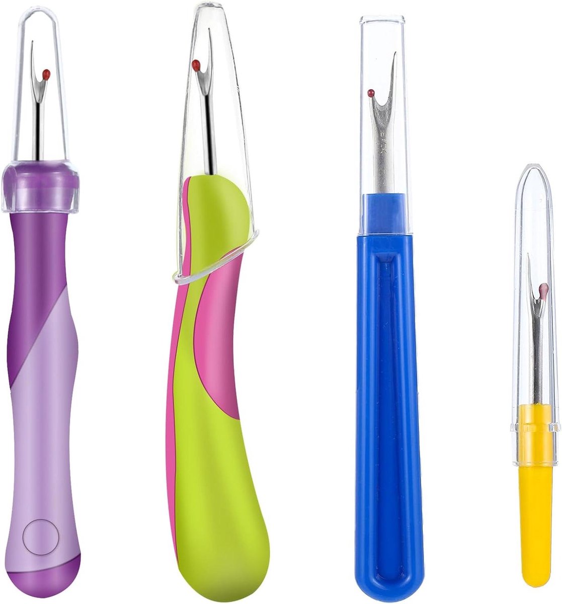 ByShane - Naad Ripper Tool Set van 4 stuks voor Naaien en Borduren - Draad Verwijderaar - Ergonomische Grip - Handig in Gebruik