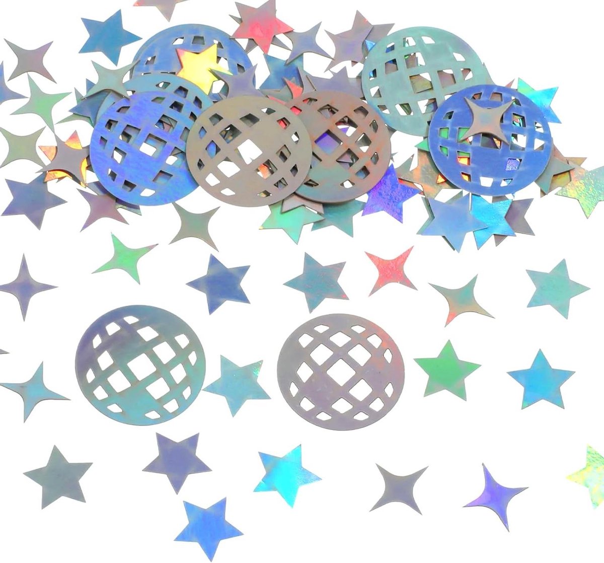 ByShane - Tafel   Ster Glitter Disco Bal Feestdecoratie - 200 Stuks - 70s 80s Hippie Verlovingsfeest