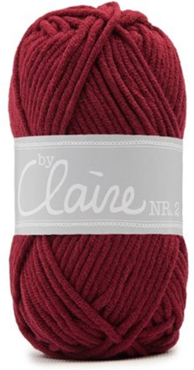 Breiwol ByClaire nr 2 Soft Mix 10 x 50 gram bordeaux