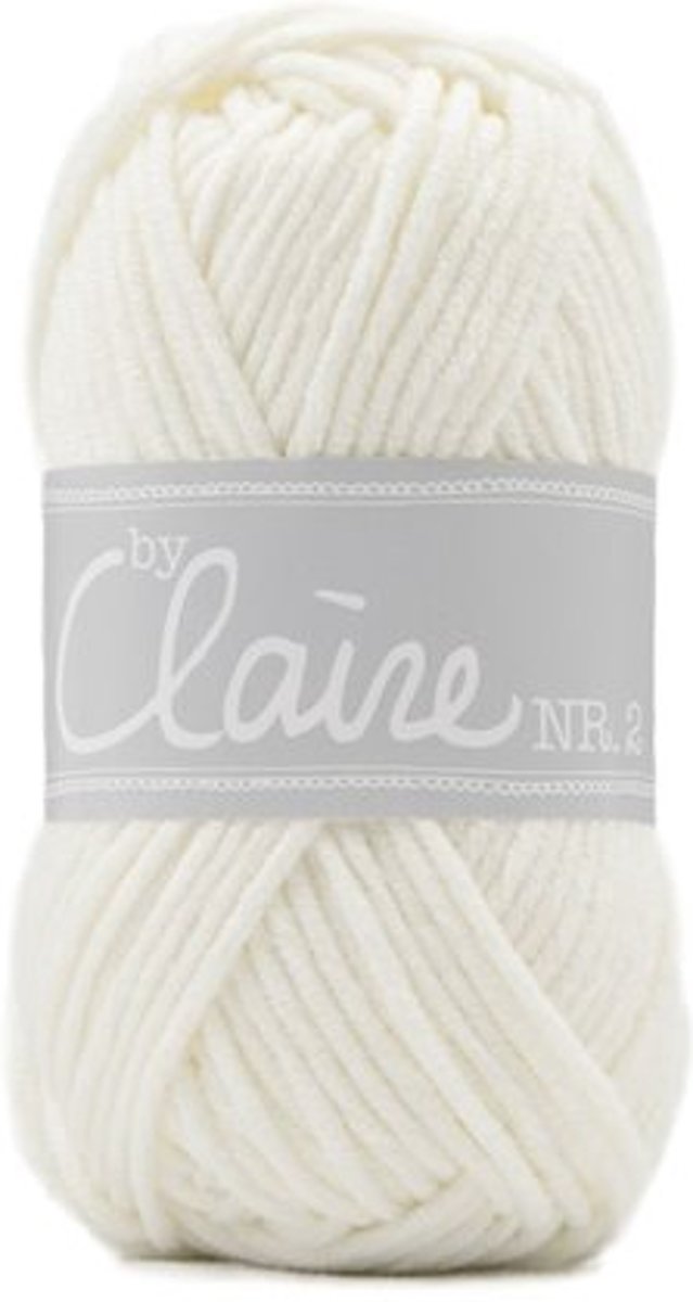Breiwol ByClaire nr 2 Soft Mix 10 x 50 gram kleur ivoor