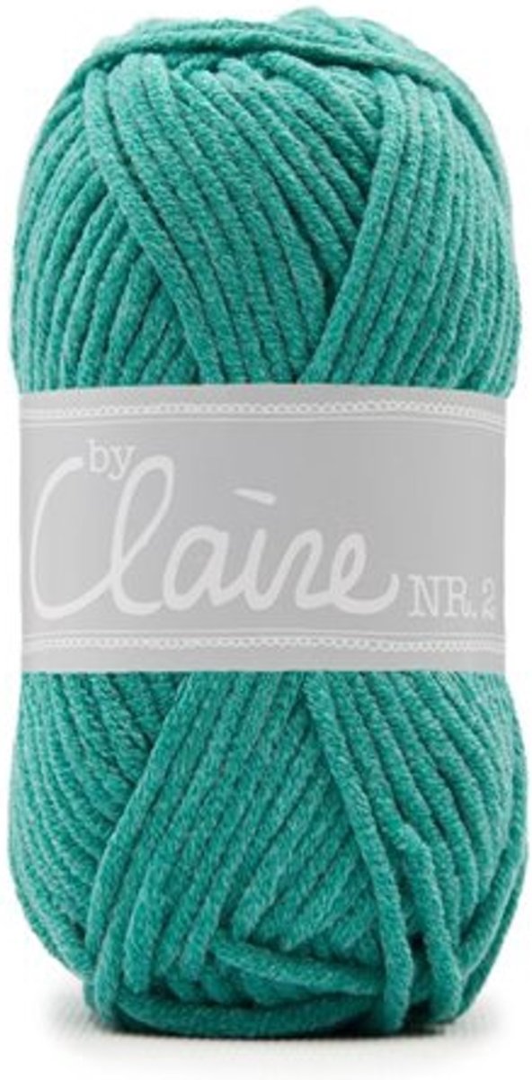 Breiwol ByClaire nr 2 Soft Mix 10 x 50 gram zeegroen