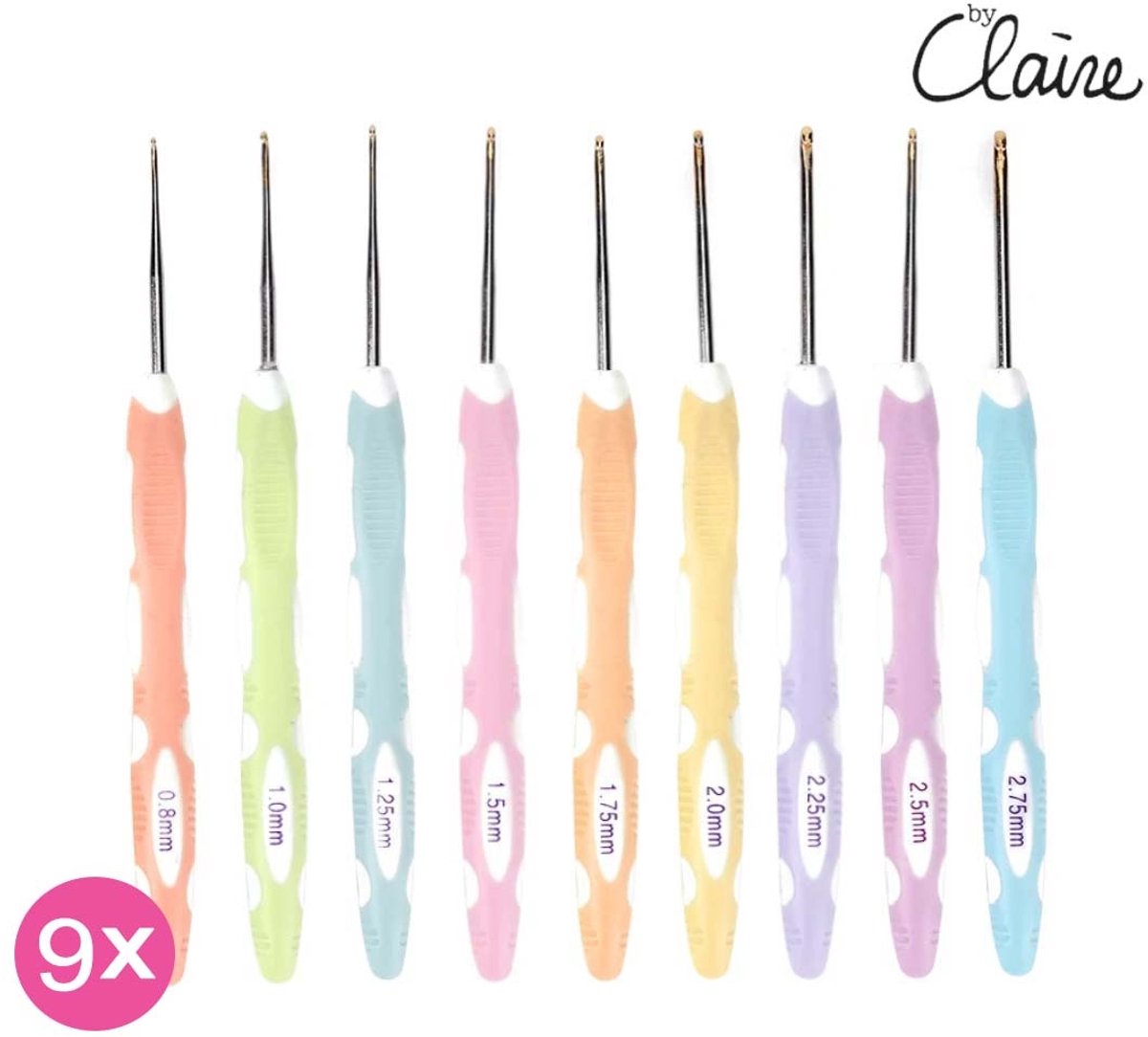 Haaknaalden Set byClaire Pastel