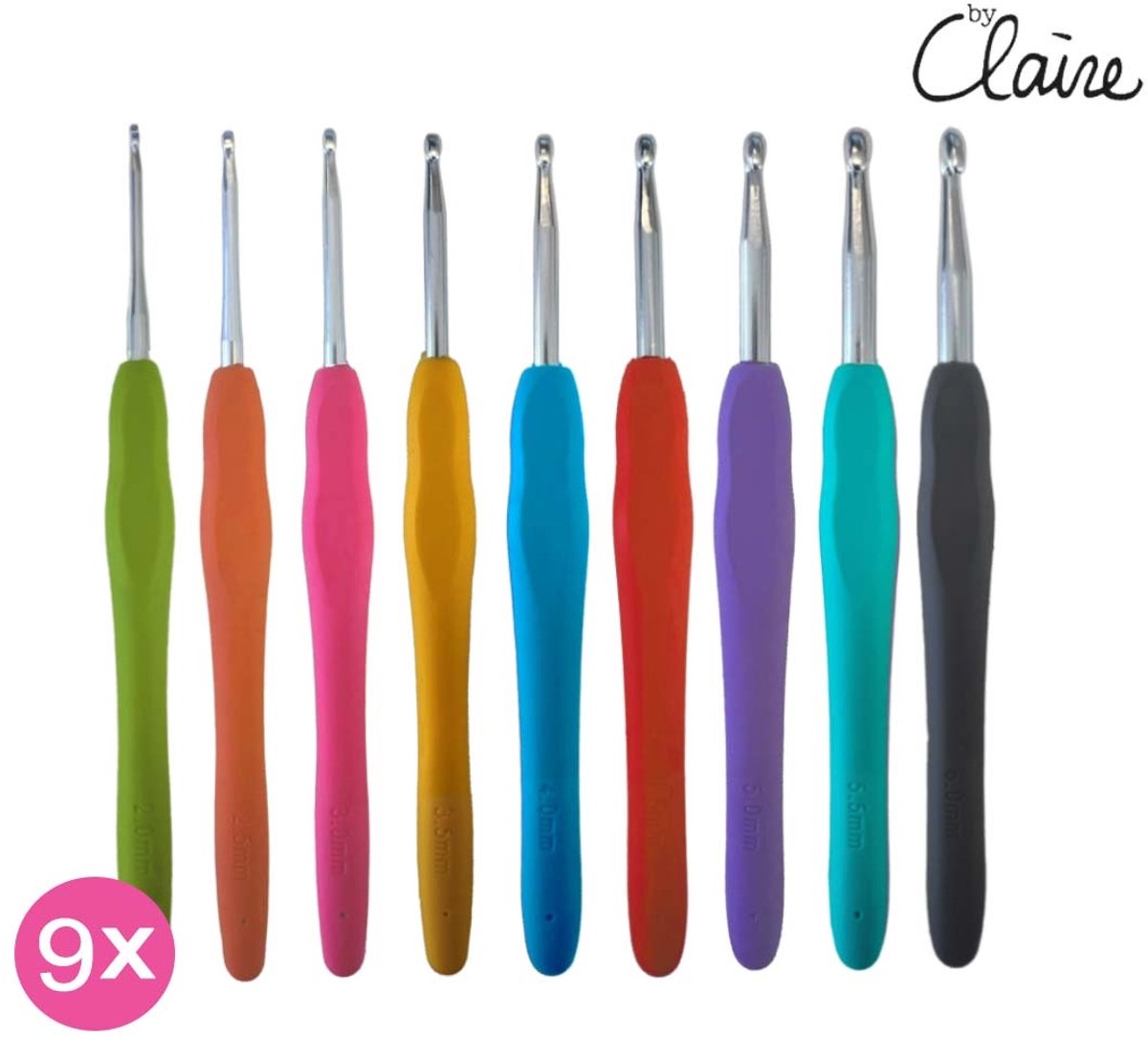 Haaknaalden Set byClaire Uni