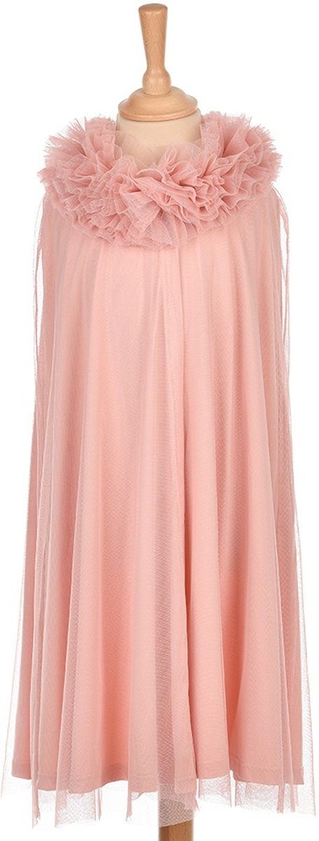 Byastrup Kindercape Tule Maat 98-110 Roze