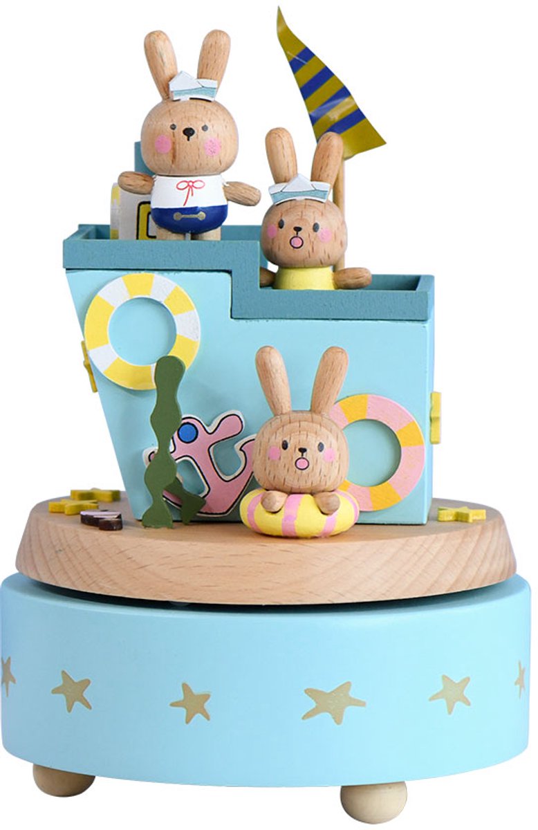 Bébli - Wooden Music Box Sea - Melody: Spirited away