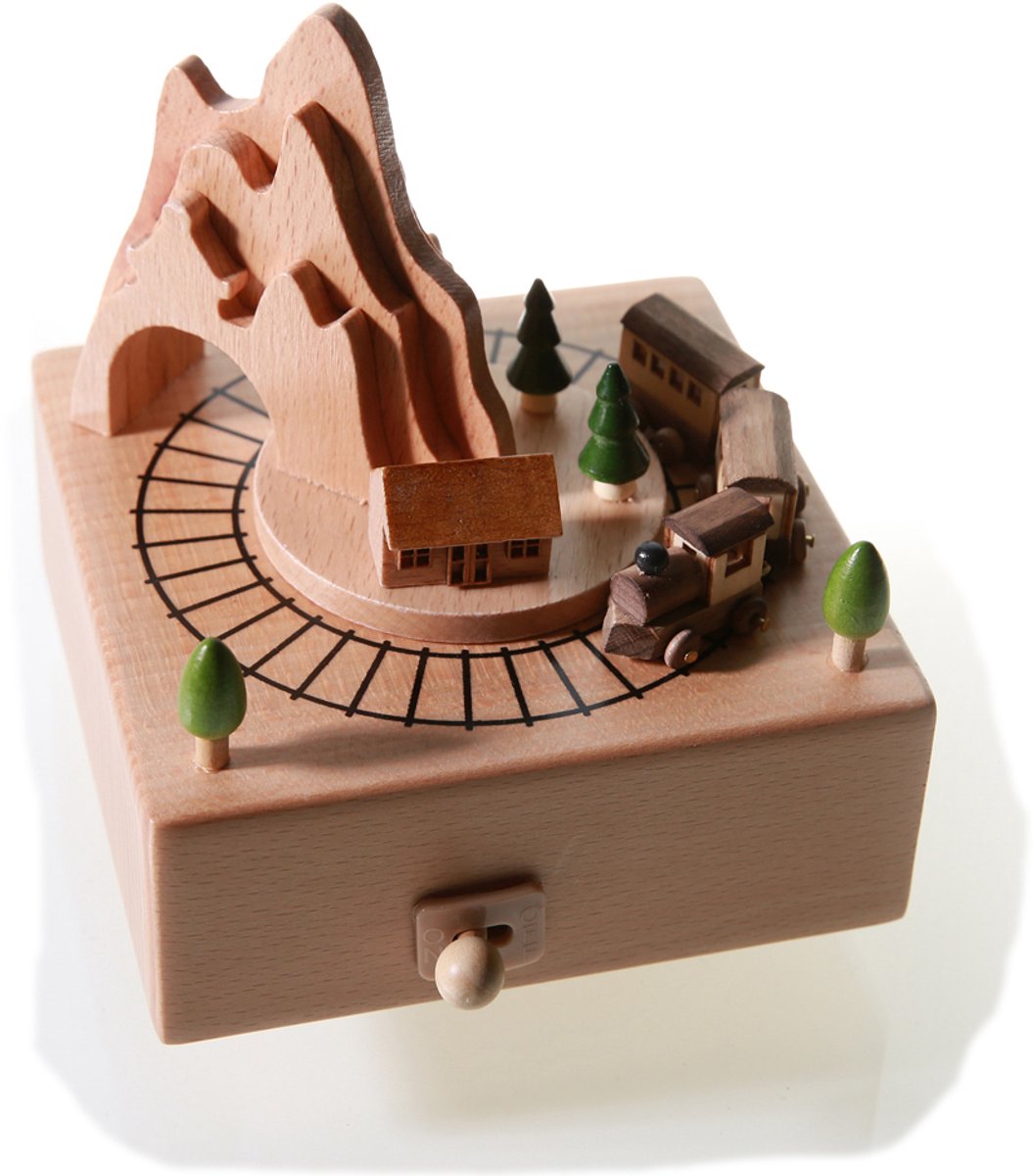 Bébli - Wooden Music Box Train - Melody: Spirited away