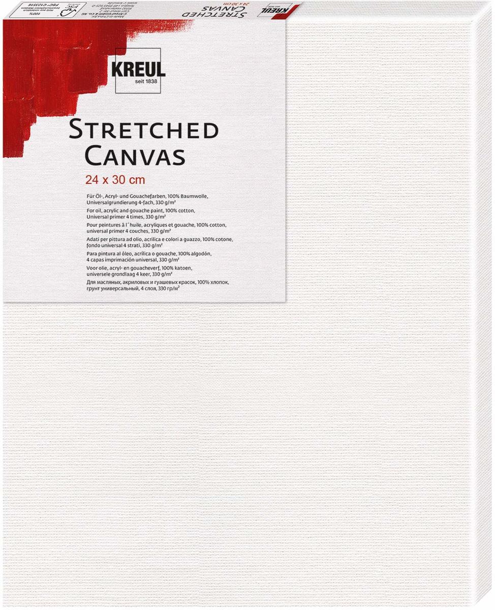 Kreul Stretched Canvas Frame 240 x 300 mm - Wit