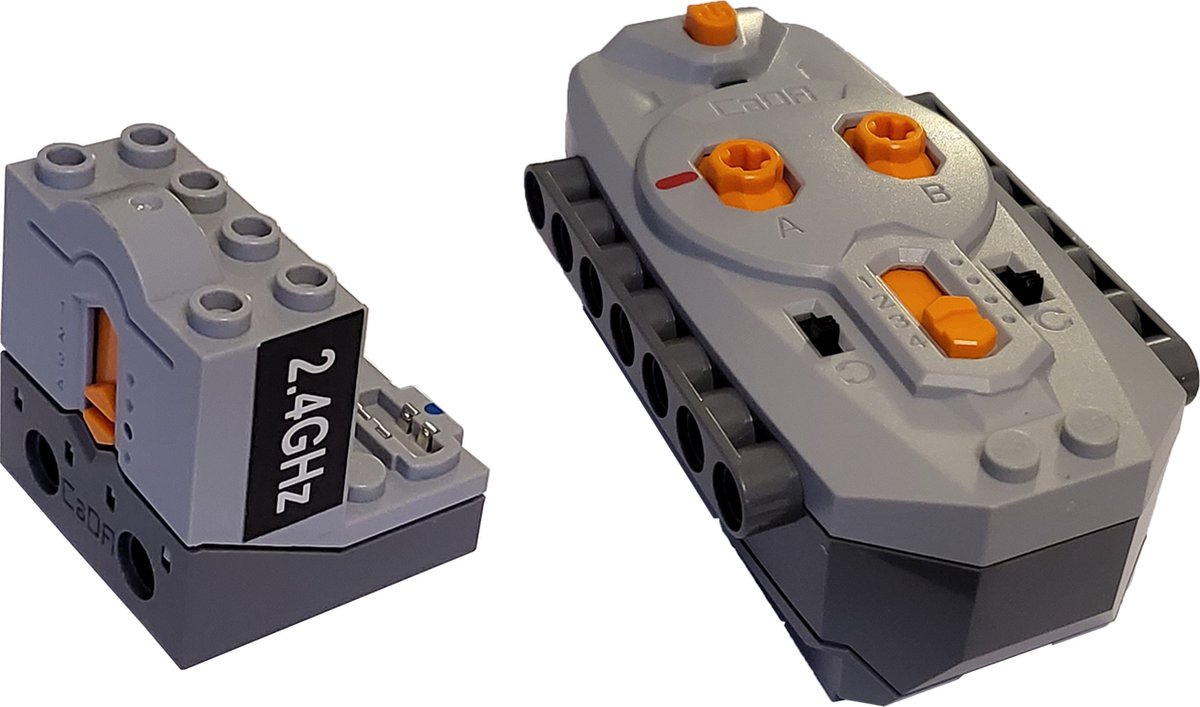 Cada C61014 + Cada C61015 2.4GHz Meerkanaals afstandsbediening met receiver / Multi-channel RC Controller with receiver - Compatibel met de bekende merken - Motoren, accu, afstandsbediening