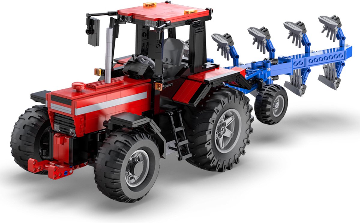 Cada Tractor (RC) - Boerderij - Cada C61052W - Compatible met technisch Lego - Bouwset, constructieset - Gemotoriseerd - Motoren, accu, afstandsbediening - 1675 onderdelen