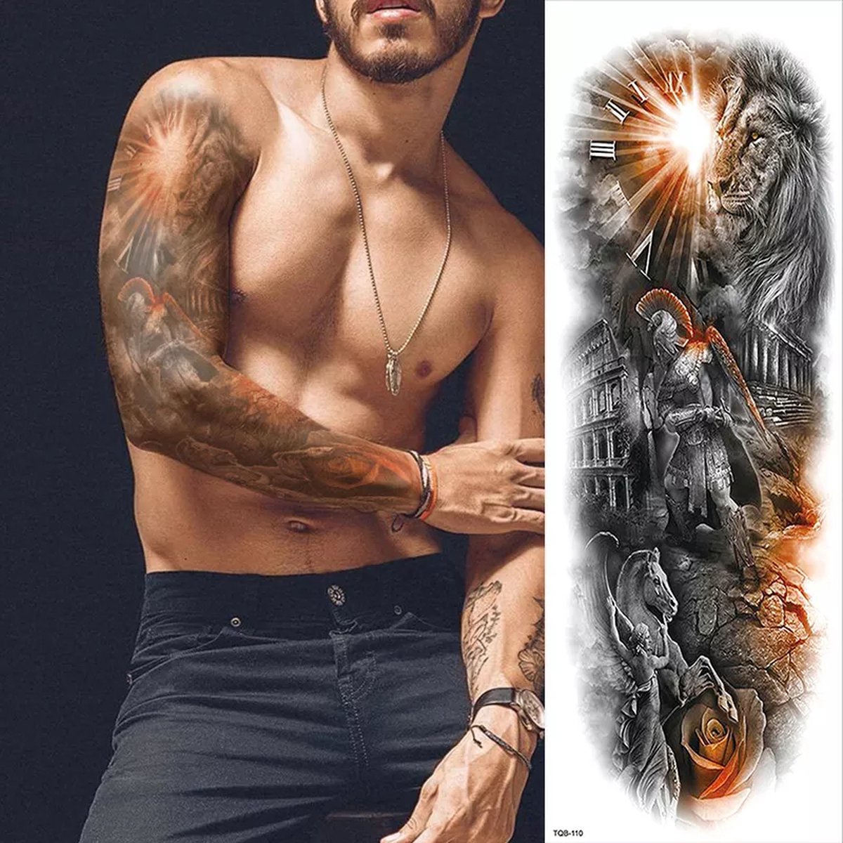 Ceka Tijdelijke plak tattoo keuze uit verschillende afbeeldingen