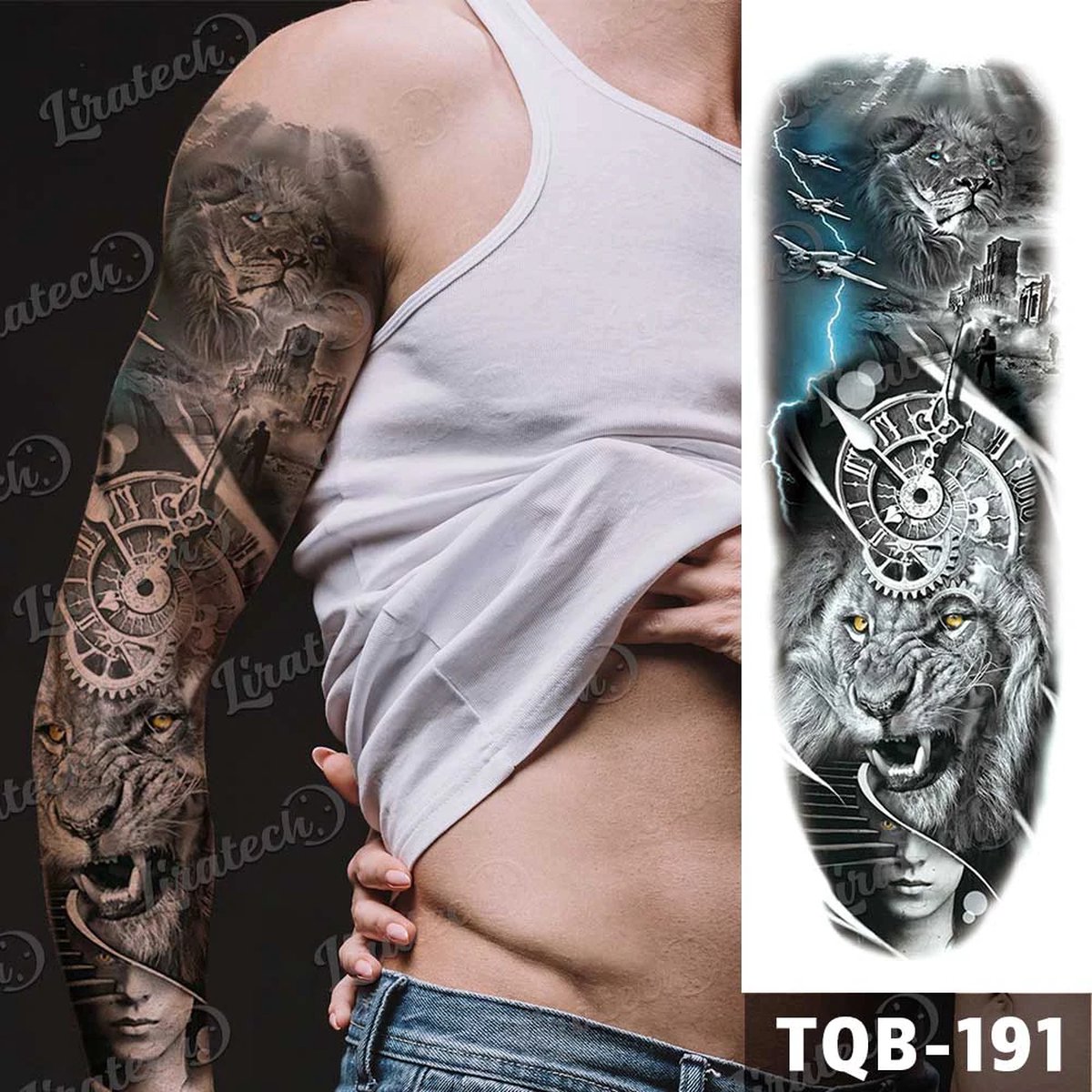 Ceka Tijdelijke plak tattoo keuze uit verschillende afbeeldingen