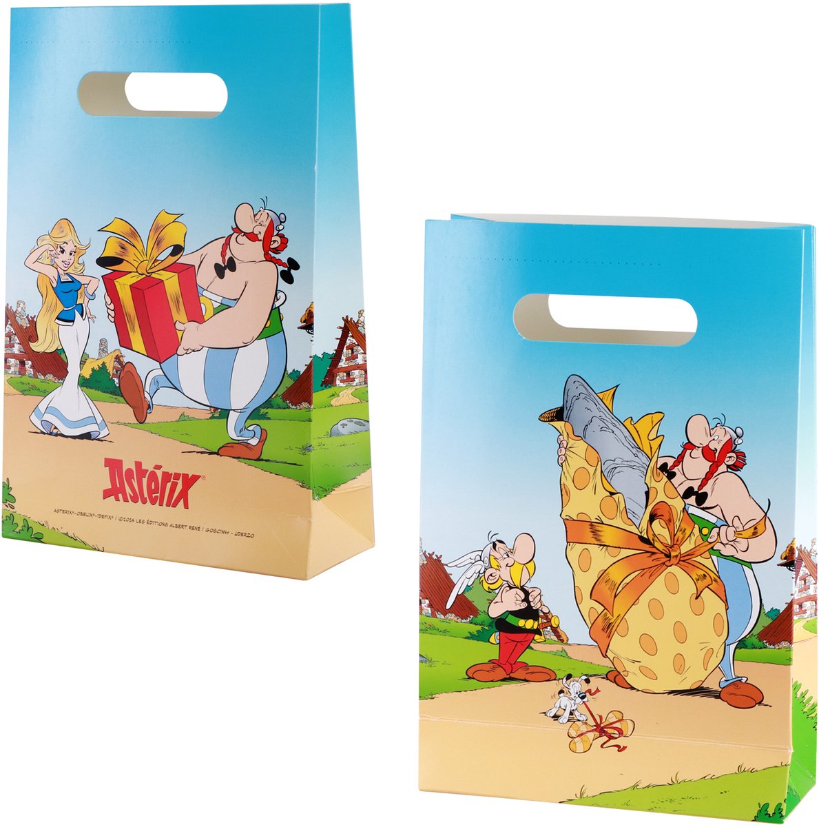 CHAKS - 4 Asterix geschenktasjes