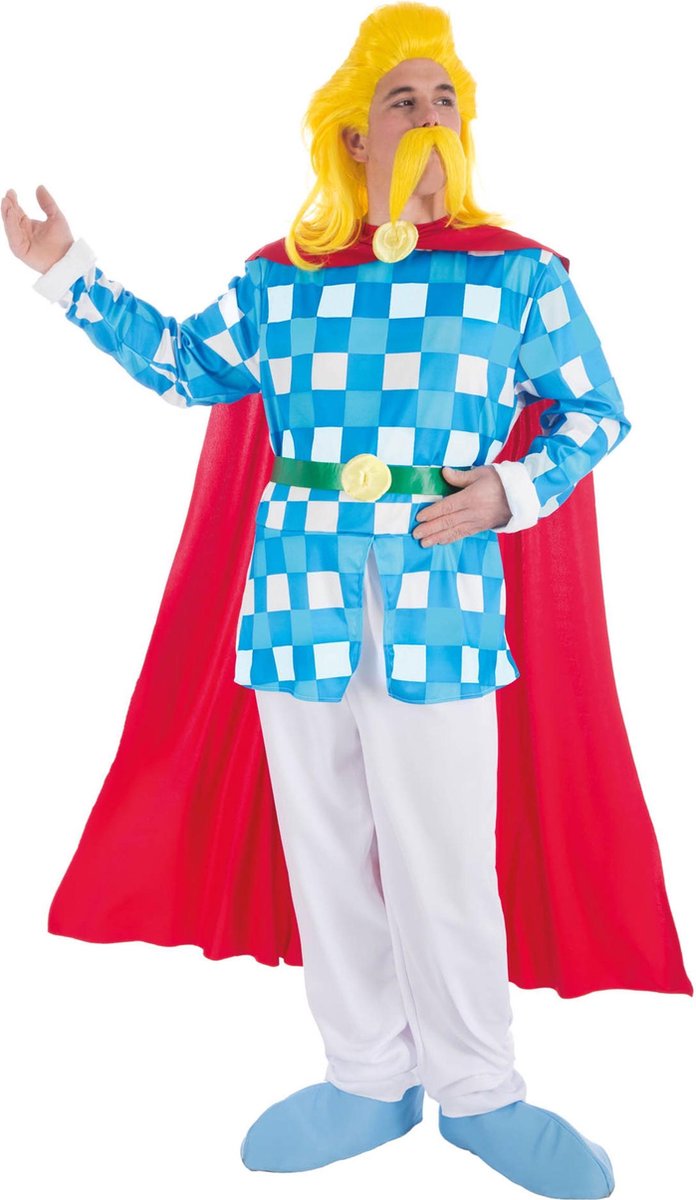 CHAKS - Asterix en Obelix Kakafonix kostuum voor volwassenen - XL - Volwassenen kostuums