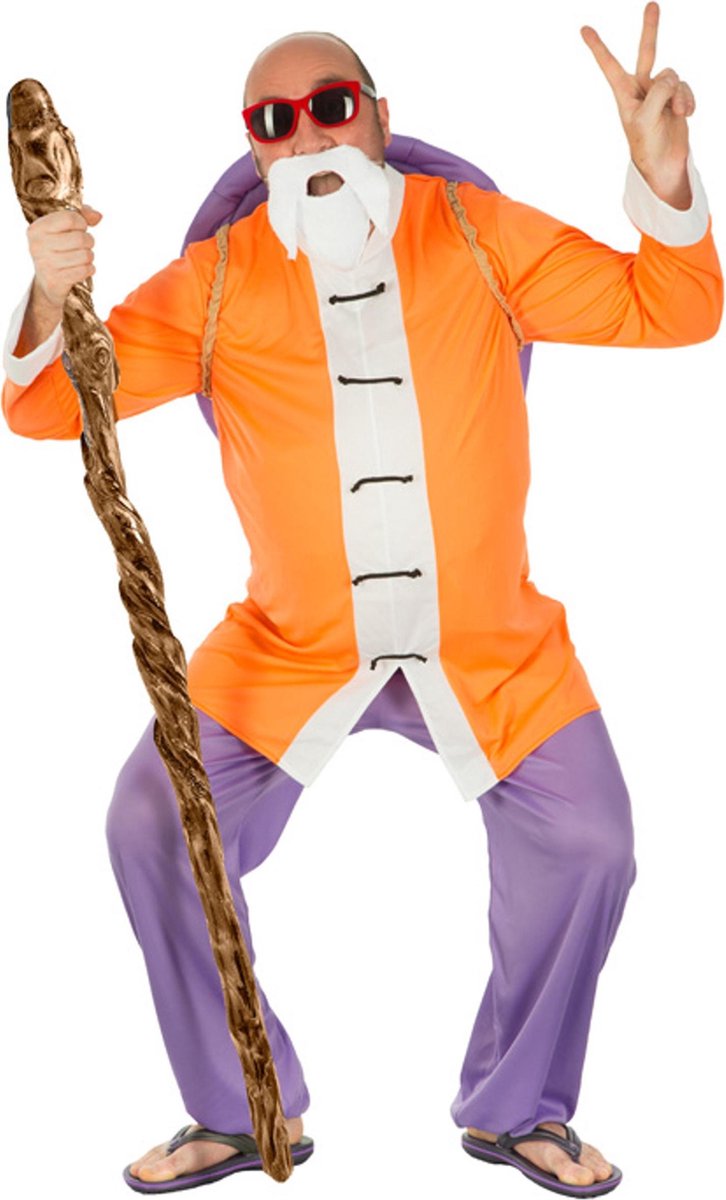CHAKS - Dragon Ball Master Roshi kostuum voor mannen - XL - Volwassenen kostuums