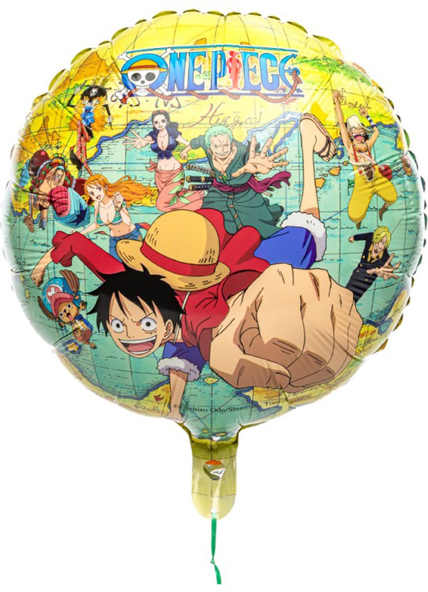 CHAKS - One Piece ronde Mylar ballon 43 cm