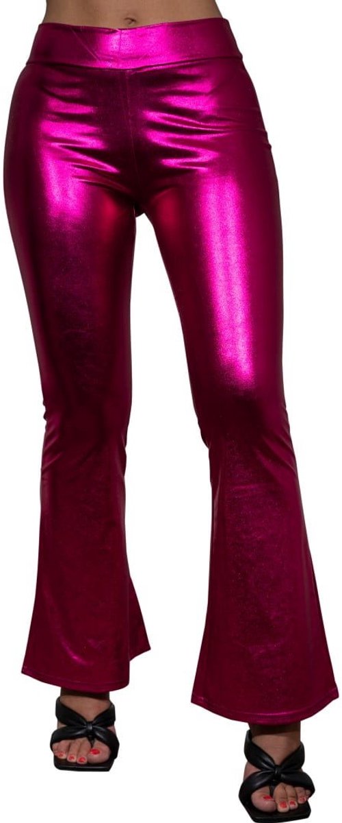 Flared legging fuchsia - XXL