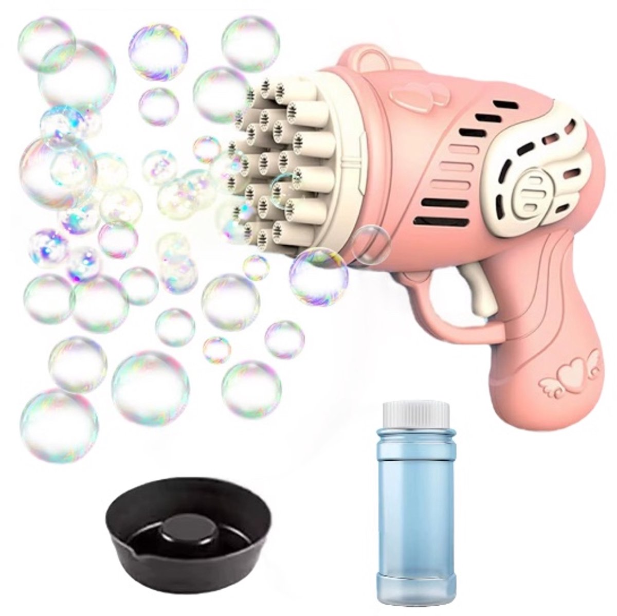   pistool - bubble gun - bellenblazer -  machine voor kinderen - bellenblaas - Roze
