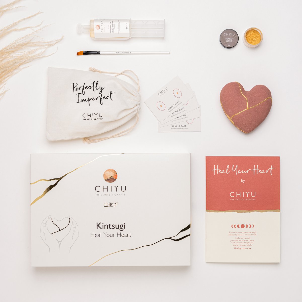 Kintsugi repair kit - Heal Your Heart - Kleur Blush - Goudlijm