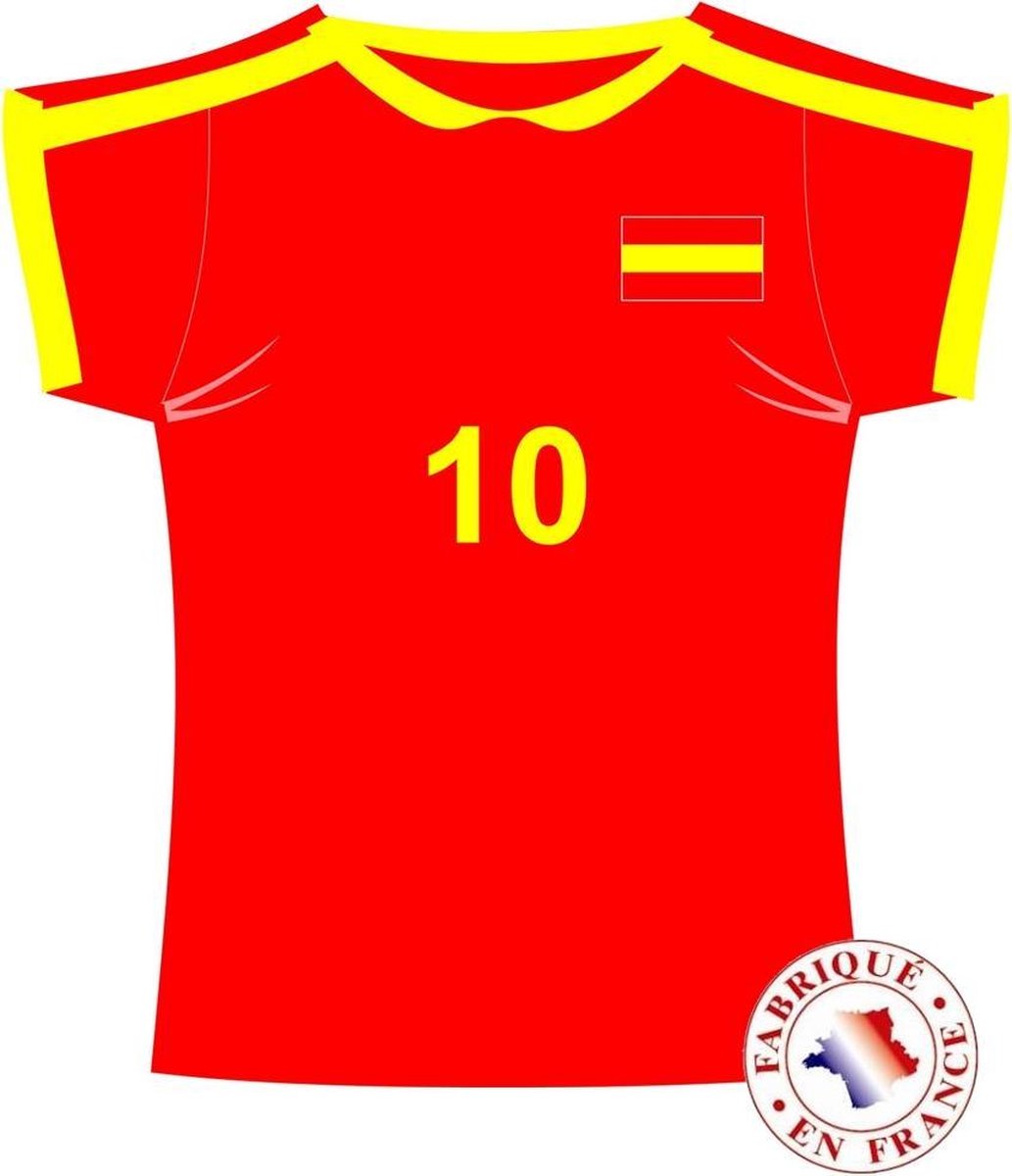 CHRISTIANFABRICATIONS - Spaanse voetbal shirt muurdecoratie