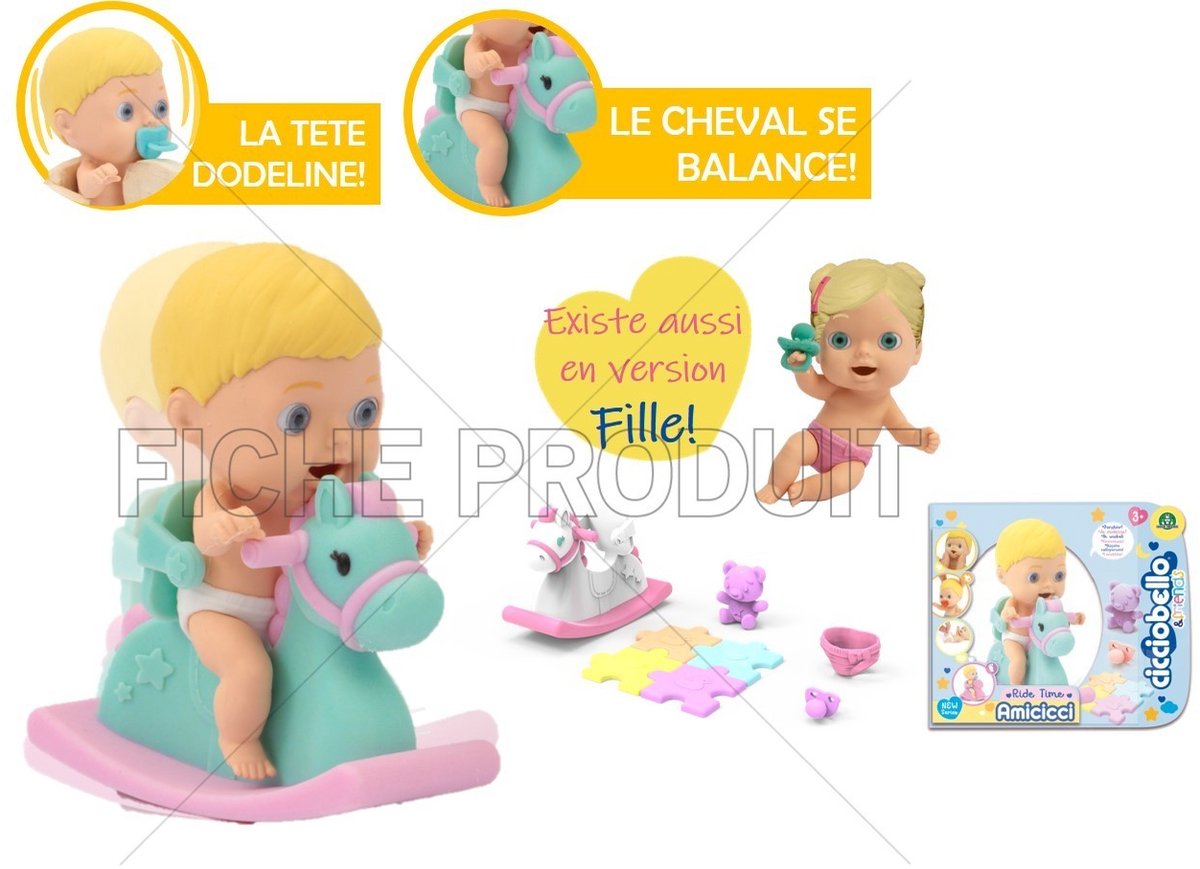 CCB - Hobbelpaardenset - Asst