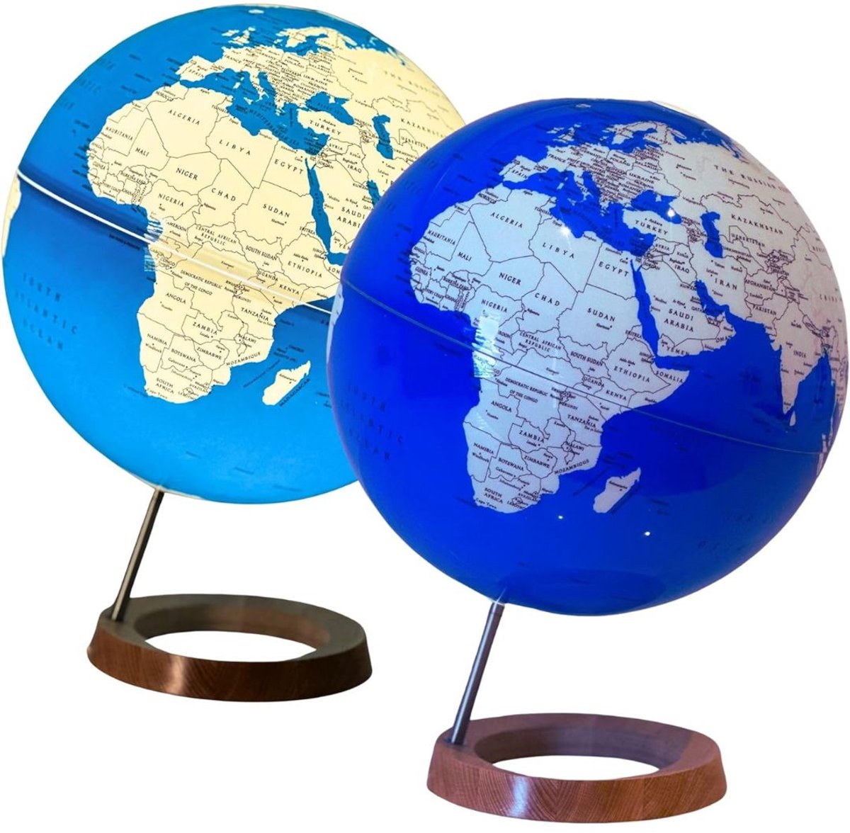 CLGP® Wereldbol Met Verlichting - Led Lamp Kinderen - Bureaulamp - Blauw