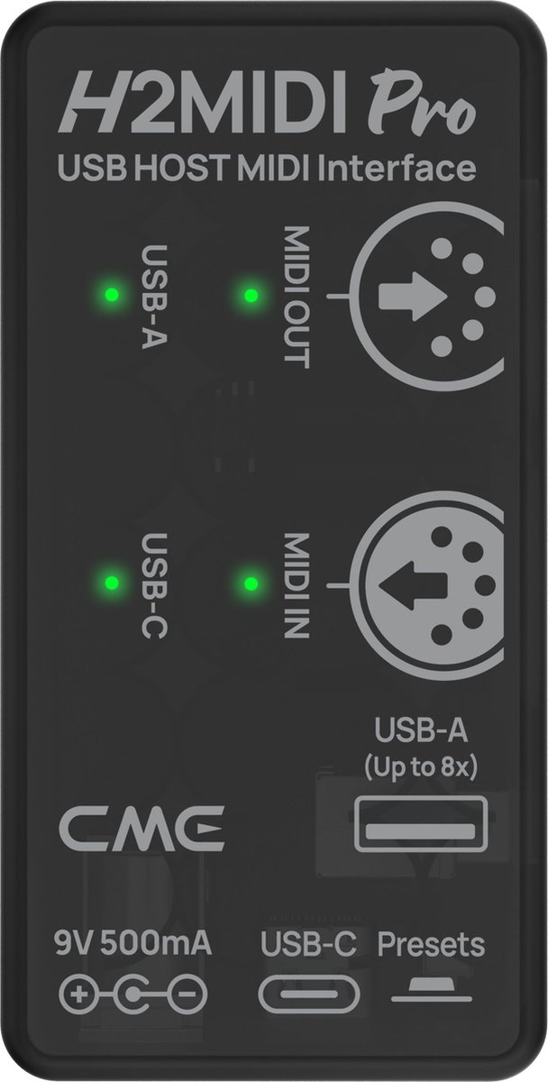 CME H2MIDI Pro - MIDI-tool voor keyboards
