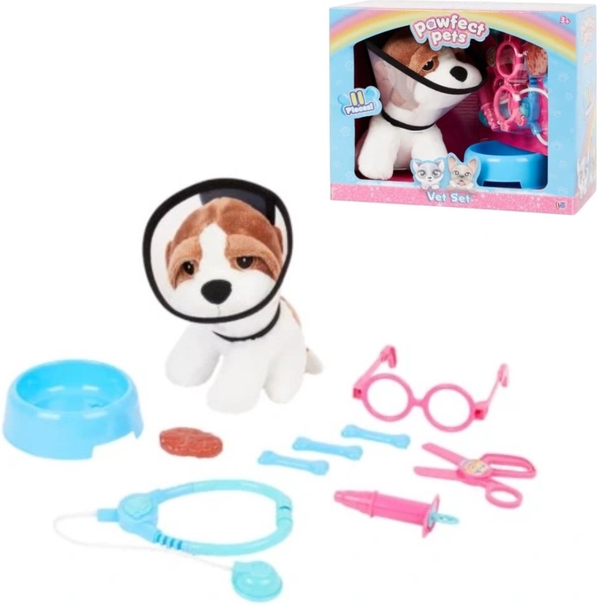 Pawfect Pets speelgoed dierenarts set 11 delig