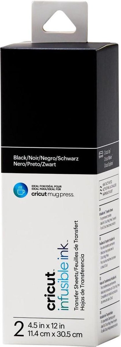 Cricut - Infusible Ink Transfer Sheets Zwart