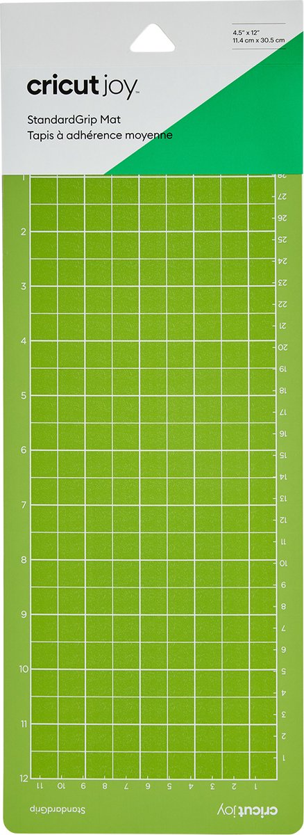Cricut - joy standard grip mat - 11,4 x 30,5cm - Donkergroen