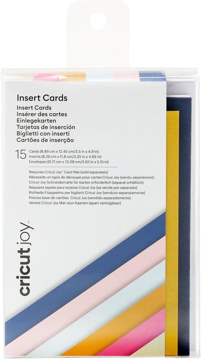Cricut Joy Wenskaarten - insert cards sensei sampler - 15 stuks