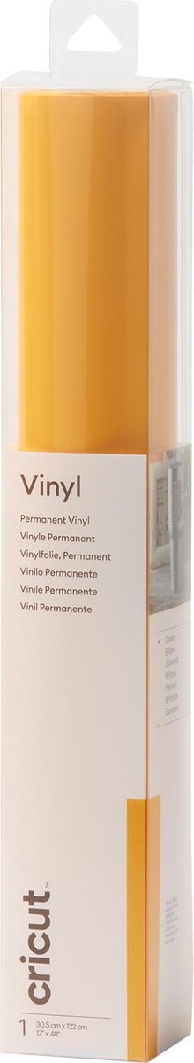 Cricut Premium Vinyl - Permanent Mais Geel
