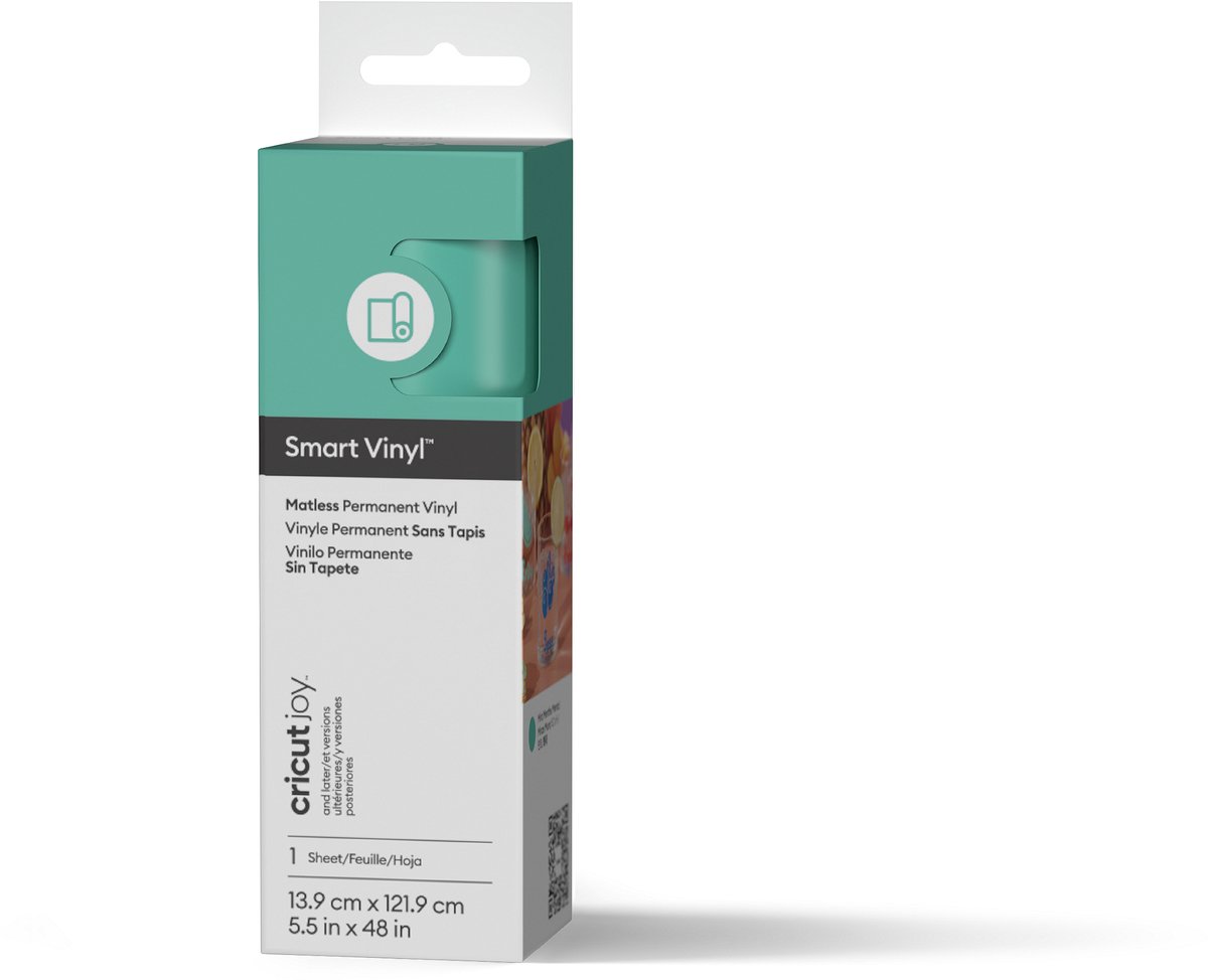Cricut Smart Vinyl Permanent Joy 14x122cm 1 sheet (Mat Mint)