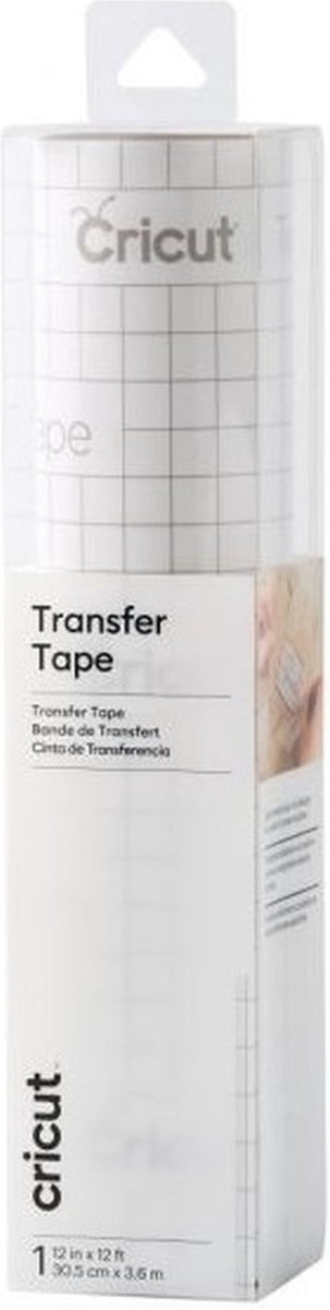 Cricut Transfer Tape - Doorzichtige folie met raster - 30,5 x 360 cm