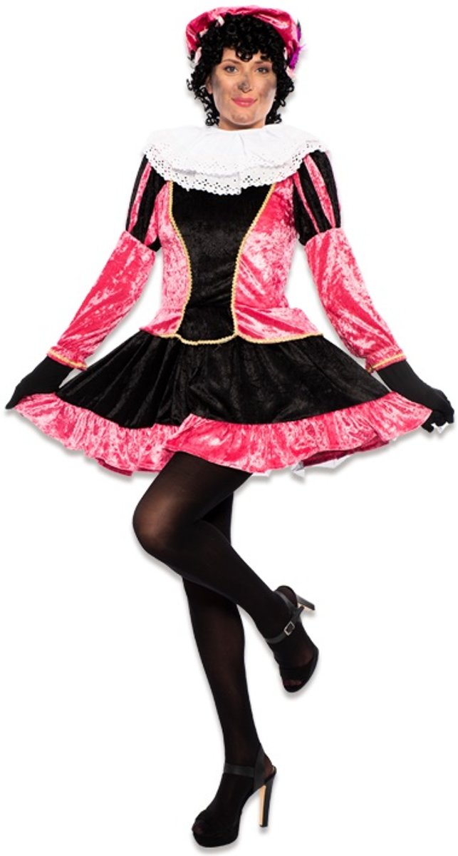 Pietjurkje met petticoat roze maat XS