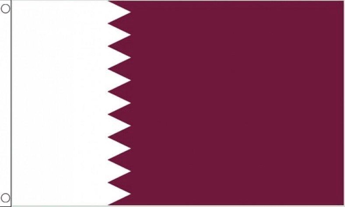 Qatar vlag
