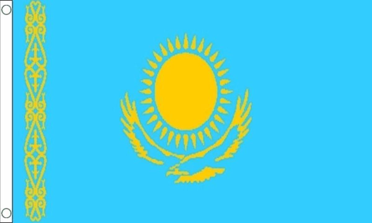 Vlag Kazachstan  90x150cm