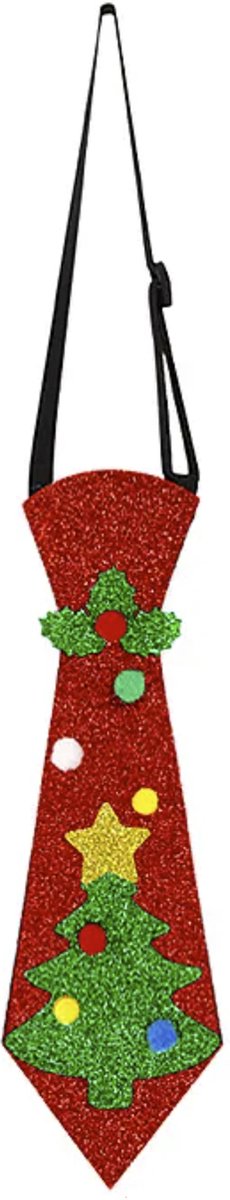 Cabantis Stropdas Klein van Vilt – Kerstversiering – Kerstcadeau – Kerstmis – Kerstboom