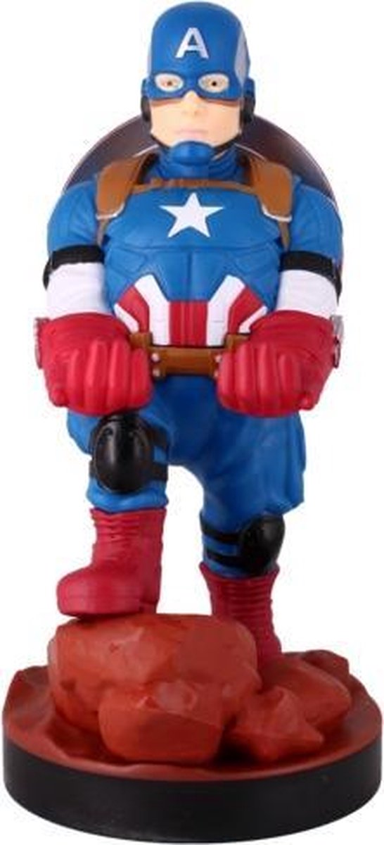   - Captain America telefoonhouder - game controller stand met usb oplaadkabel  8 inch