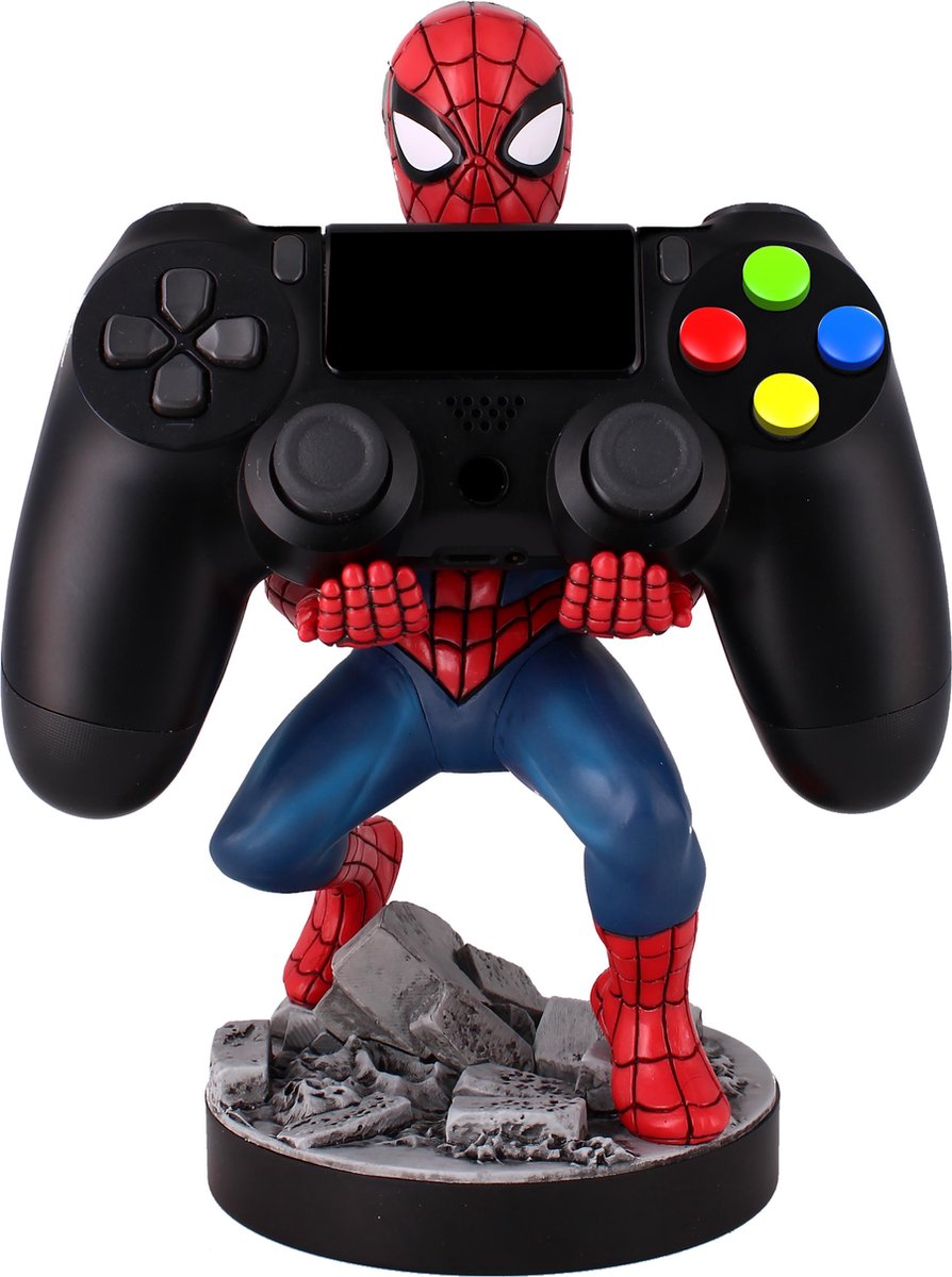   - Spider-Man telefoonhouder - game controller stand met usb oplaadkabel 8 inch