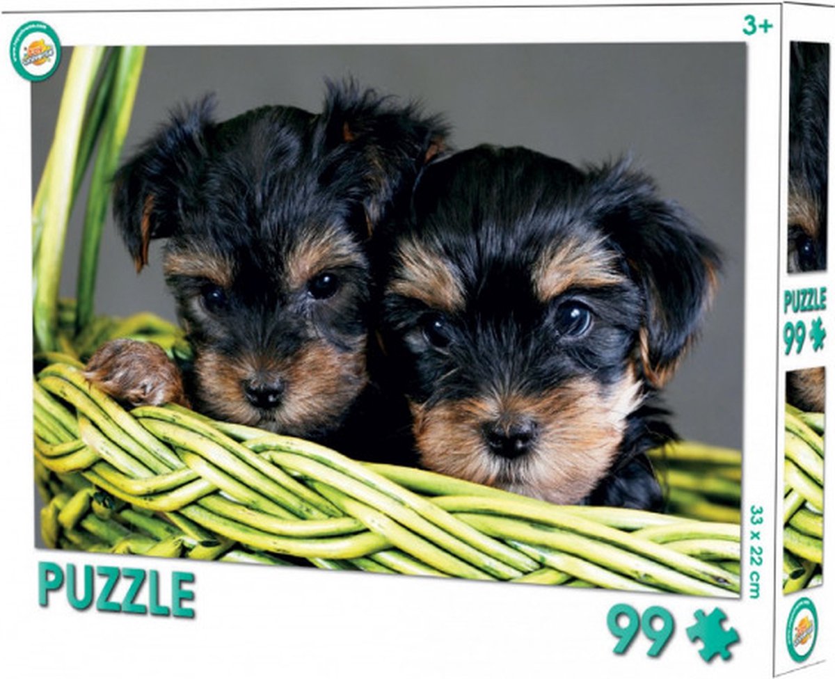 Hondjes puzzel - Cadeautjes onder 15 euro - 99 stuks - 33 x 22 cm - Gratis Verzonden