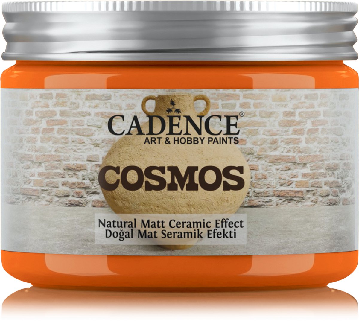 Cadence Cosmos Naturel Matt Keramiek Verf 150 ml Orange