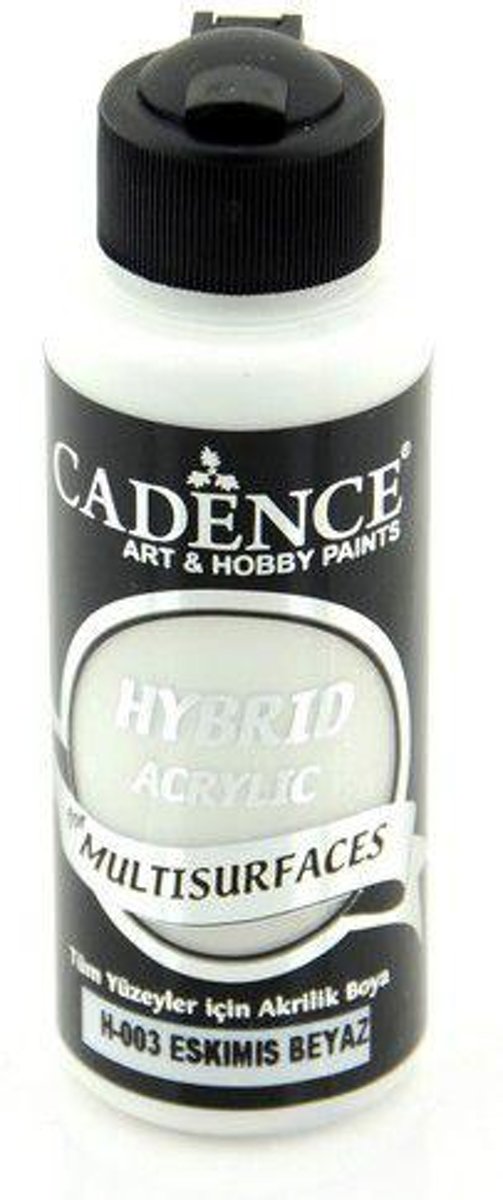 Cadence Hybride acrylverf (semi mat) Ancient - wit 01 001 0003 0120  120 ml